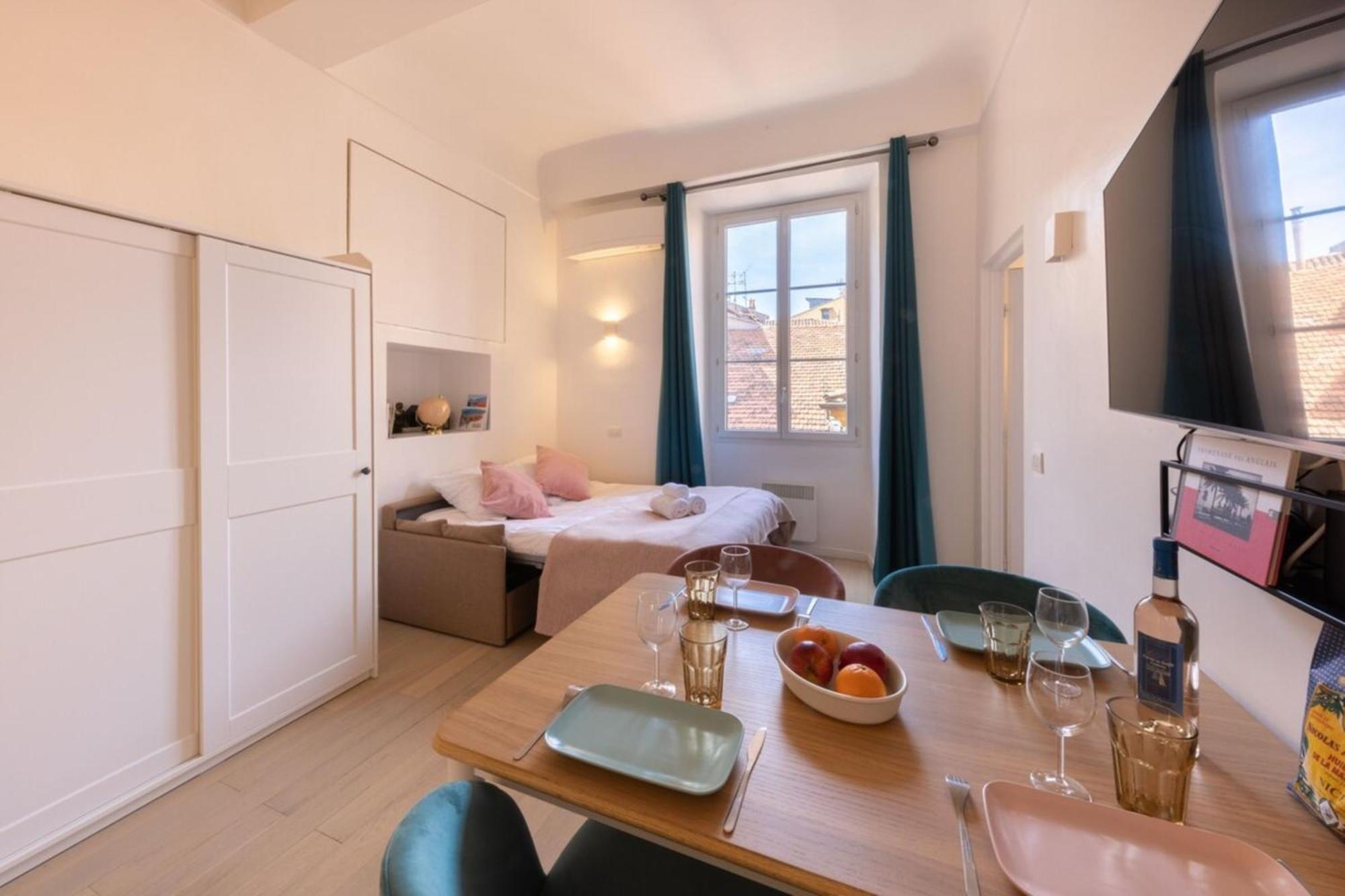06A3 - Lovely Apartment In The Heart Of Old Nizza Exterior foto
