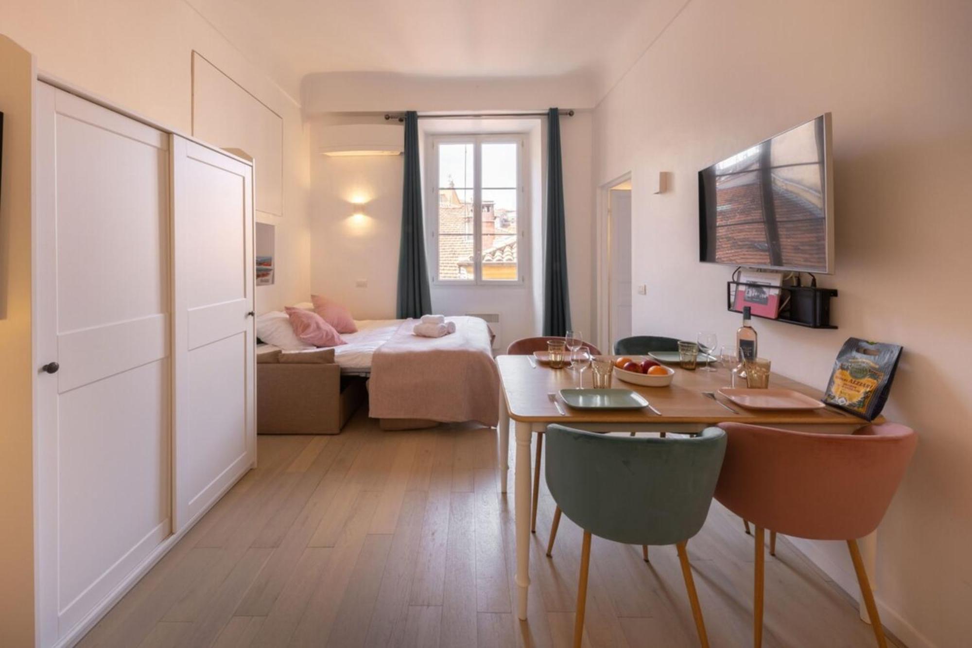 06A3 - Lovely Apartment In The Heart Of Old Nizza Exterior foto